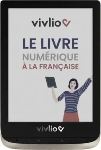 Liseuse ebook vivlio liseuse numerique vivlio color