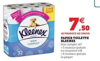 Super U Papier Toilette Kleenex offre