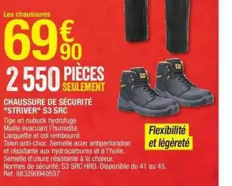 Chaussure de sécurité