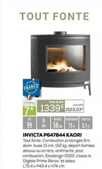 Copra Invicta p647844 kaori offre