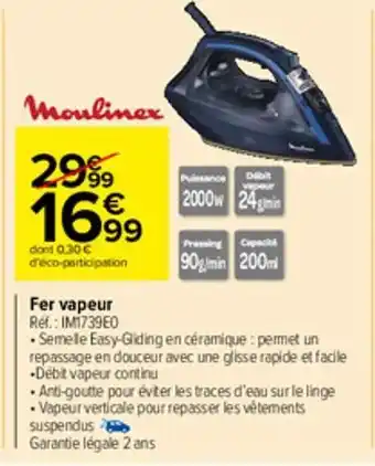 Fer vapeur