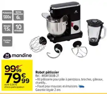 Carrefour Market Robot patissier offre