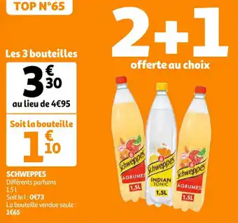 Auchan Schweppes offre