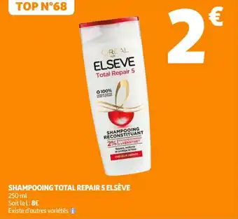 Auchan ELSÈVE shampooing total repair 5 offre