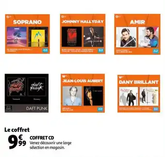 Auchan Coffret cd offre