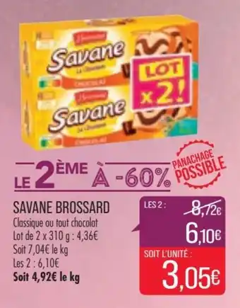 Match Savane brossard offre
