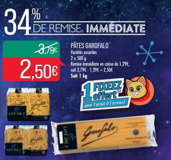 Match GAROFALO pâtes offre
