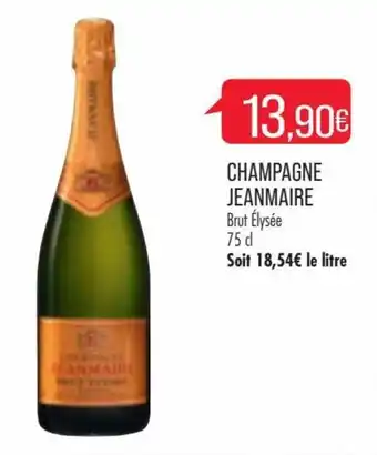 Match Champagne jeanmaire offre