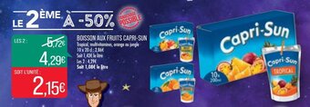 Match CAPRI-SUN boisson aux fruits offre
