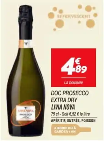 Doc prosecco extra dry