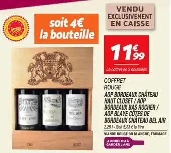 Netto Coffret rouge offre
