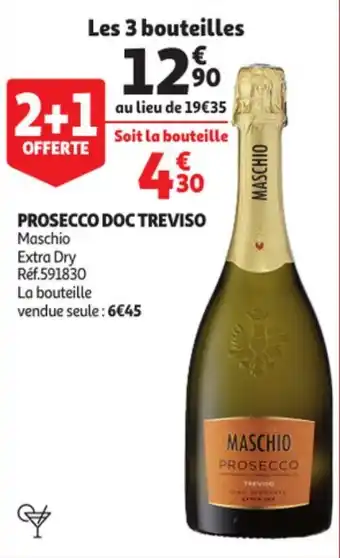 Auchan Prosecco doc treviso offre