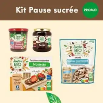 Jardin bio étic kit pause sucrée