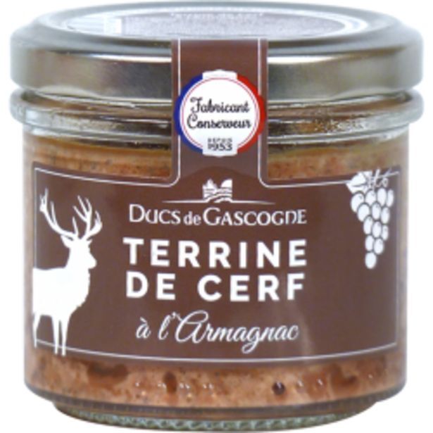 Promo Terrine de cerf à l'armagnac chez Ducs de Gascogne