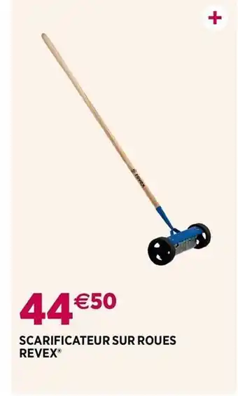 Scarificateur sur roues revex