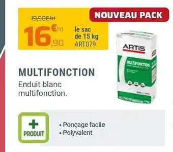 Zolpan Multifonction artis offre