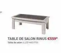 Meubles Crack Table de salon rinus offre