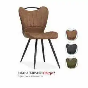 Meubles Crack Chaise gibson offre