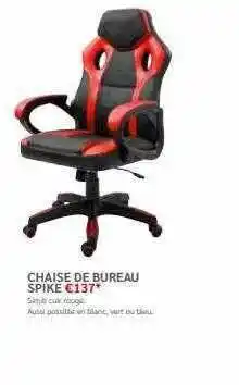 Meubles Crack Chaise de bureau spike offre