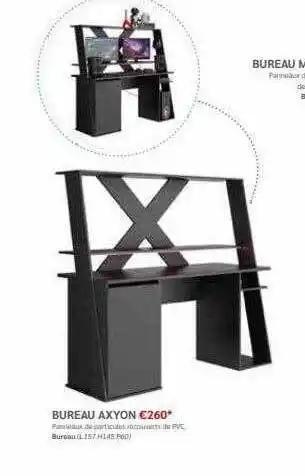 Meubles Crack Bureau axyon offre