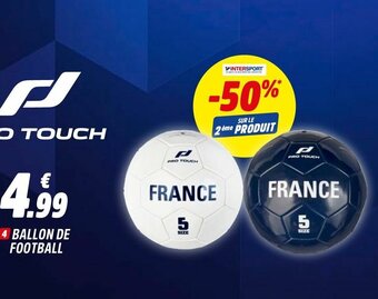 Intersport Ballon de football offre