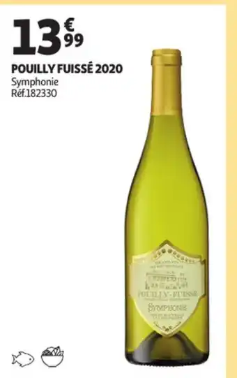 Auchan Pouilly Fuissé 2020 offre