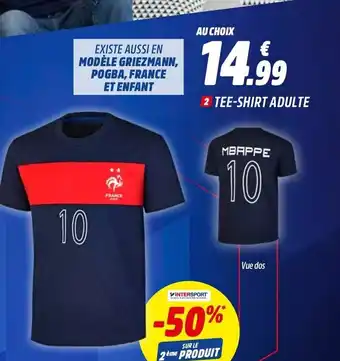 Intersport Tee-Shirt Adulte offre