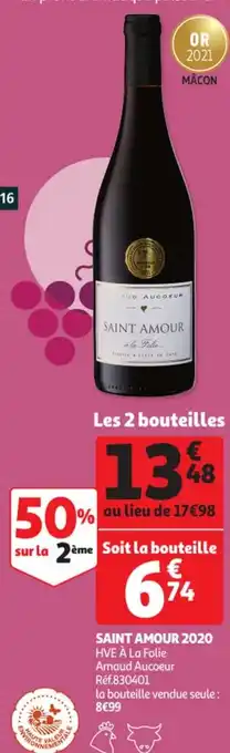 Auchan Saint Amour 2020 offre