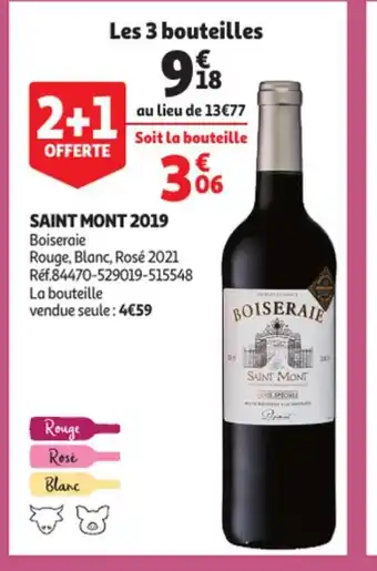 Auchan Saint Mont 2019 offre