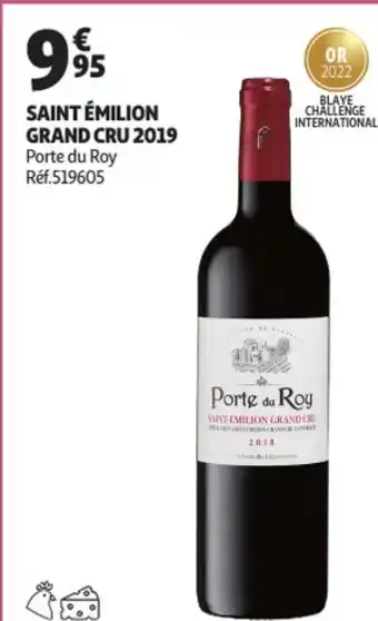 Auchan Saint Emilion Grand Cru 2019 offre