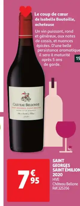 Auchan Saint Georges Saint Émilion offre