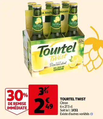Auchan Tourtel tourtel twist offre
