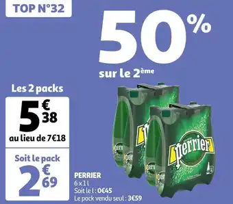 Auchan Perrier perrier offre