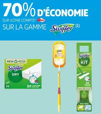 Auchan Swiffer bon plan sur la gamme swiffer offre