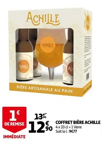 Auchan Achille coffret bière offre