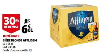 Affligem bière blonde