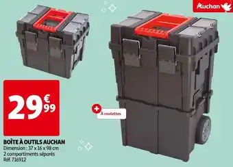 Auchan Auchan boîte à outils offre