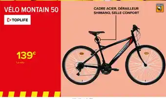 Carrefour Market Vélo montain 50 offre
