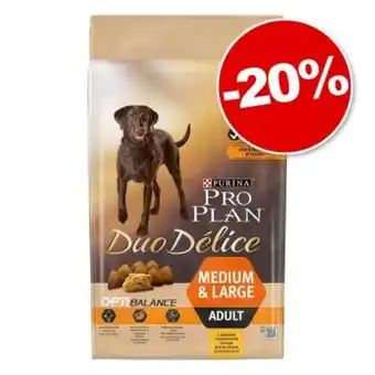 Zooplus Purina pro plan duo délice adult 10 kg pour chien : 20 % de remise ! offre