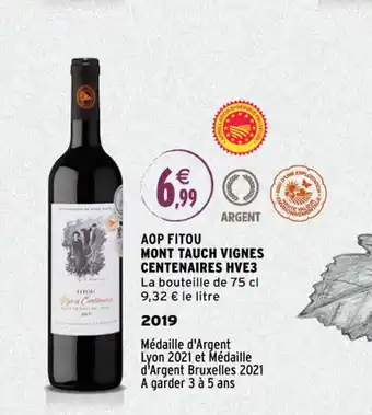 Mont Tauche Vignes Centenaires HVE3