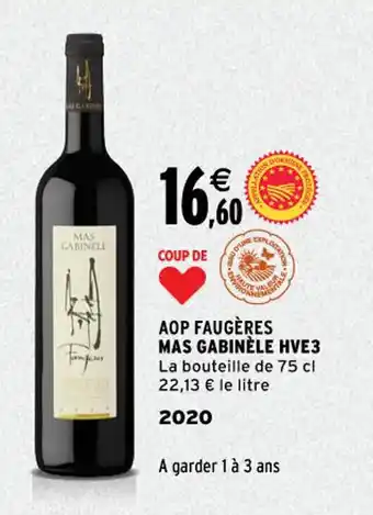 Intermarché Aop Faugéres Mas Gabinéle Hve3 offre