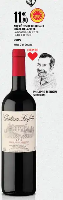 Intermarché Aop Cptes De Bordeaux Chateau Lafitte offre