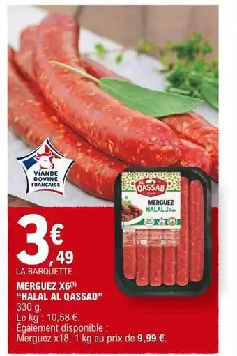 E.Leclerc Merguez x6 offre