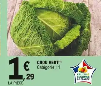 E.Leclerc Chou vert offre