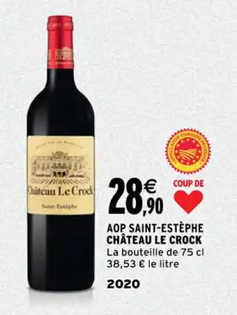 CHÂTEAU LE CROCK aop saint-estèphe