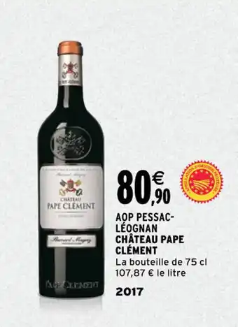 Intermarché CHÂTEAU PAPE CLÉMENT aop pessac-léognan offre