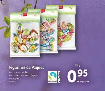 Lidl Figurines De Pâques Favorina offre