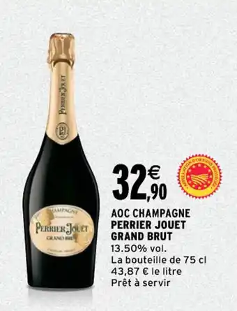 Intermarché Aoc champagne perrier jouet grand brut offre