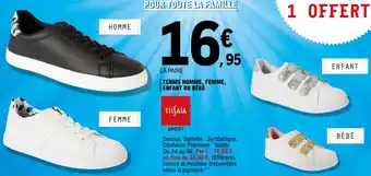 E.Leclerc Tennis homme, femme, enfant ou bébé offre