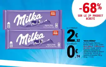 E.Leclerc MILKA "milka mmmax" offre
